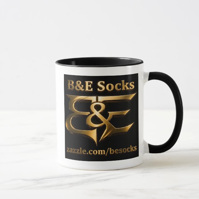 B&E Socken Bold & Elaborate Design 0048173 Tasse (Rechts)