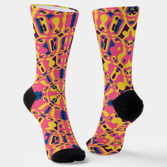 B&E Socken Bold & Elaborate Design 0048176 (Gewinkelt)