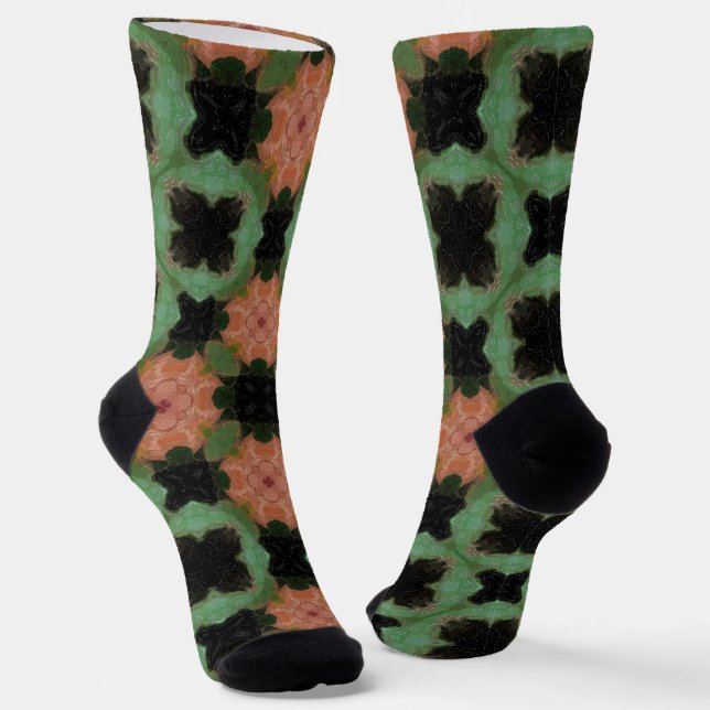 B&E Socken Bold & Elaborate Design 0048180 (Gewinkelt)