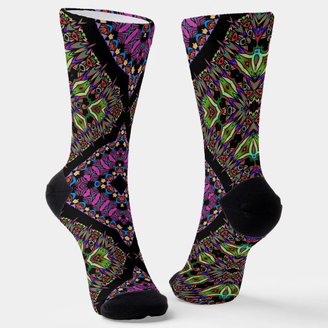 B&E Socken Bold & Elaborate Design 0048196 (Gewinkelt)