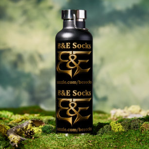 B&E Socken Bold & Elaborate Design 0049549-B&E Trinkflasche