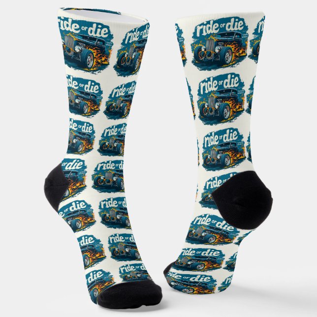 B&E Socken Kühnes und Elaborates Design 002118 (Gewinkelt)