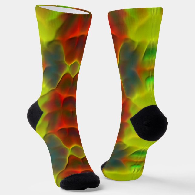 B&E Socken Kühnes und Elaboriertes Design 001828 (Gewinkelt)