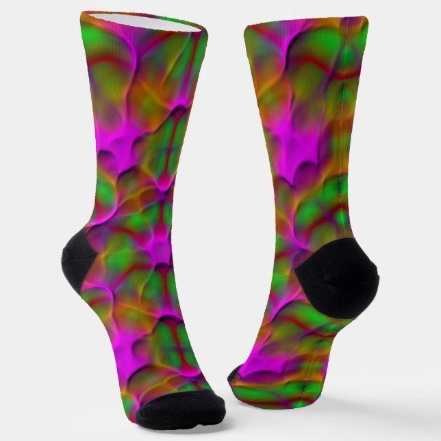 B&E Socken Kühnes und Elaboriertes Design 001861 (Gewinkelt)