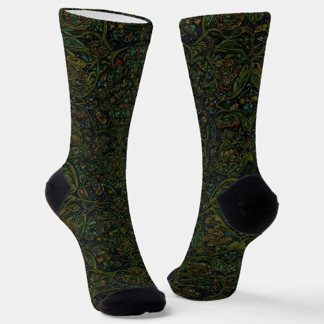B&E Socken Kühnes und Elaboriertes Design 001990 (Gewinkelt)