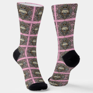 B&E Socken Kühnes und Elaboriertes Design 002124