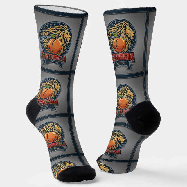B&E Socken Kühnes und Elaboriertes Design 002228 (Gewinkelt)
