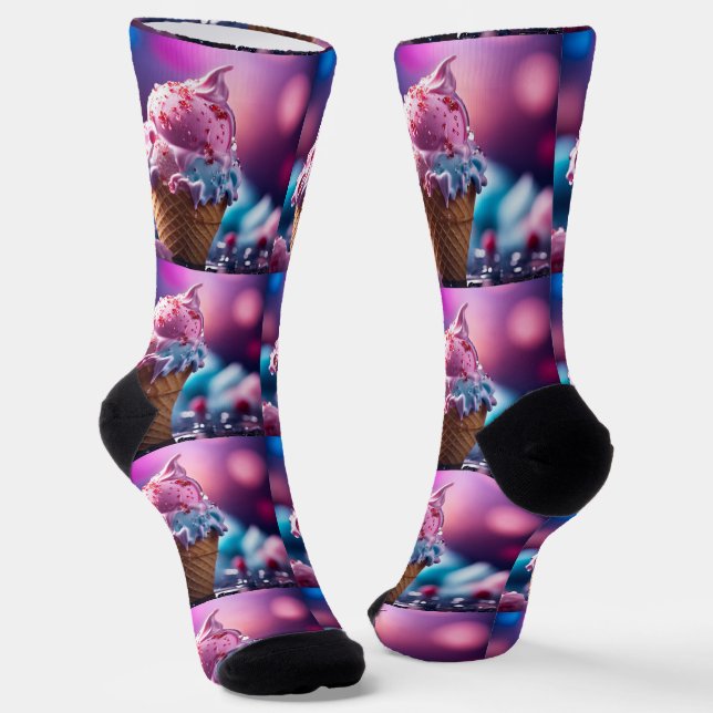 B&E Socken Kühnes und Elaboriertes Design 002266 (Gewinkelt)