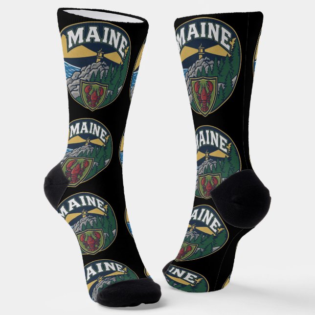 B&E Socken Kühnes und Elaboriertes Design 002276 (Gewinkelt)