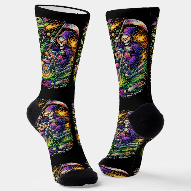 B&E Socken Kühnes und Elaboriertes Design 002283 (Gewinkelt)