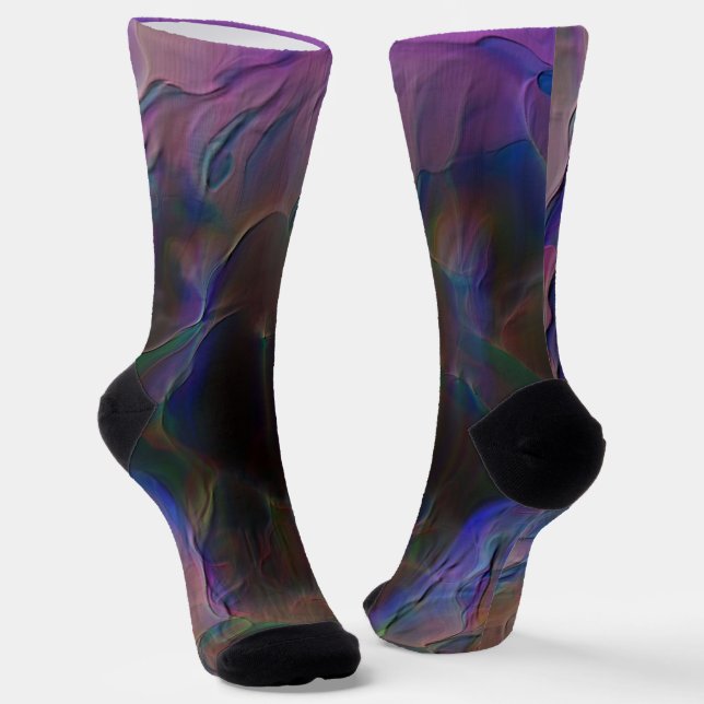 B&E Socken Kühnes und Elaboriertes Design 0048117 (Gewinkelt)