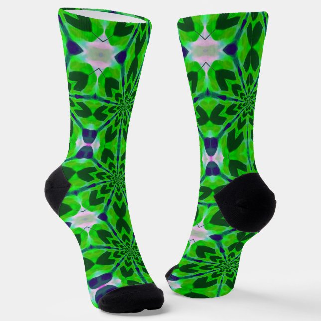 B&E Socken Kühnes und Elaboriertes Design 0048202 (Gewinkelt)