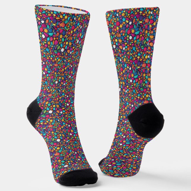 B&E Socken Kühnes und Elaboriertes Design 0048938 (Gewinkelt)