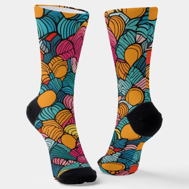 B&E Socks Bold & Elaborate Design 0048972 Socken (Gewinkelt)