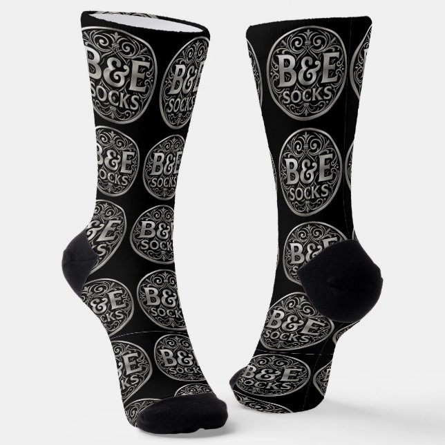 B&E Socks Bold & Elaborate Design 0049553 Socken (Gewinkelt)