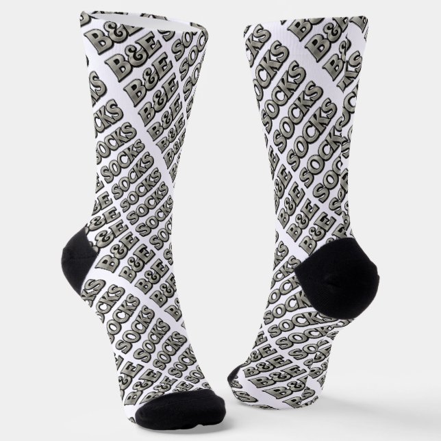 B&E Socks Bold & Elaborate Design 0049556-2 Socken (Gewinkelt)