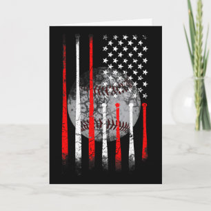 B Fisch 4. Juli Amerikanisch Us Flagge Patriotisch Karte