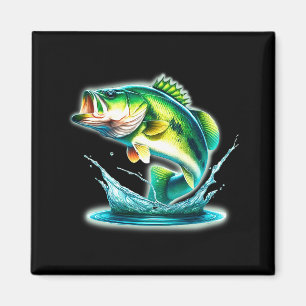 B Fisch Springend Comfort Colors Erwachsene Schwer Magnet