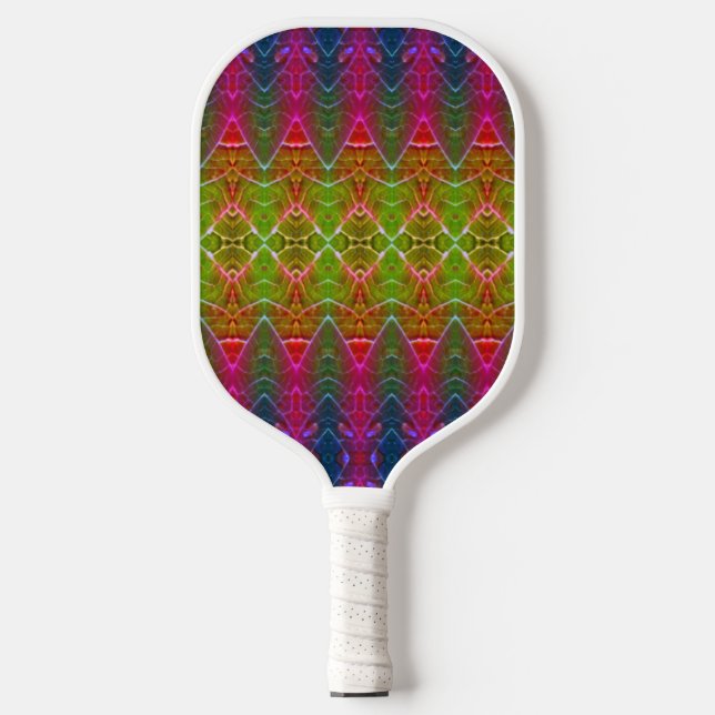 B & G L Ikat 16 Miami Pickleball Schläger (Vorderseite)
