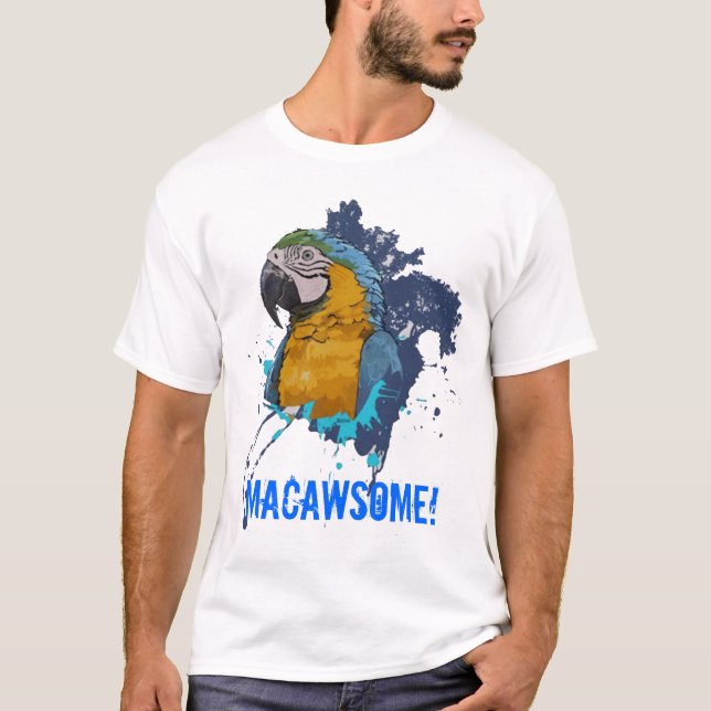 B&G Macaw SplashTrans, MACAWSOME! T-Shirt (Vorderseite)