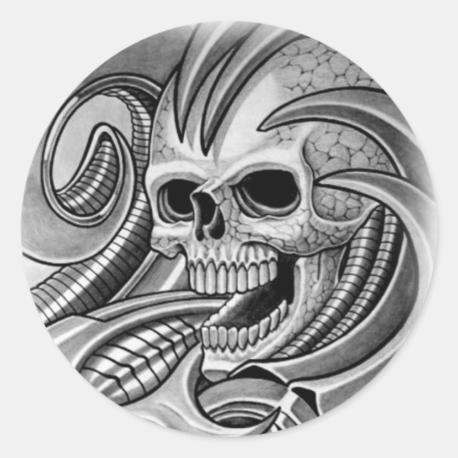 B & G RUNDER AUFKLEBER (Vorderseite)