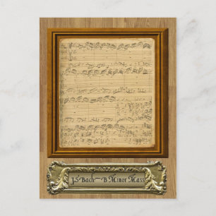 B Geringere Masse Postkarte