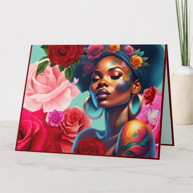 B-GIIRL GREETING CARDS-SENTRA KARTE (Vorderseite)