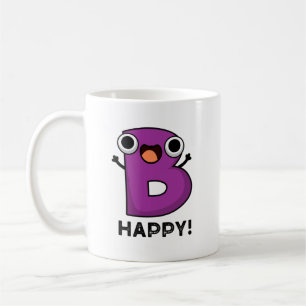 B Happy Funny Alphabet Pub Kaffeetasse