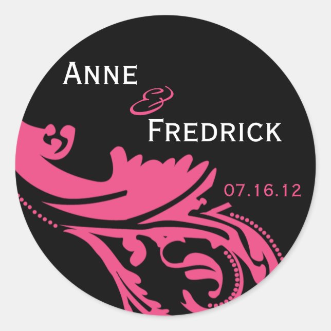 B&HP Bride &Groom Graphic Sticker (Vorderseite)
