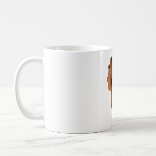 B ist für Bactrian Camel Kaffeetasse (Links)