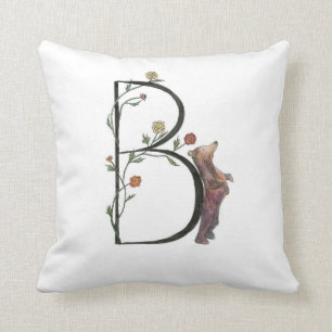 B ist für Bärn-und Begonien-Kissen! Kissen