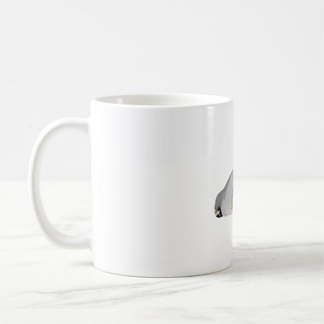 B ist für Bartetes Siegel Kaffeetasse (Links)