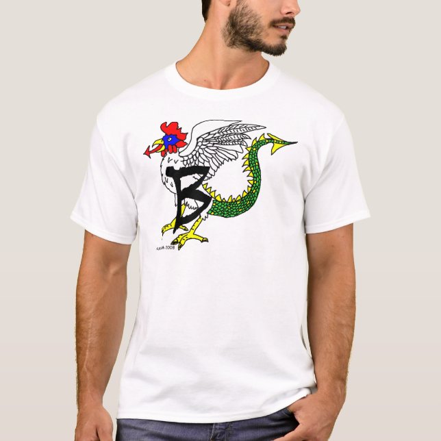 B ist für Basilisk T-Shirt (Vorderseite)