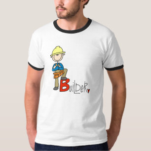 B ist für Bauarbeiter T-Shirt
