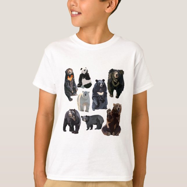 B ist für Bear T-Shirt (Vorderseite)