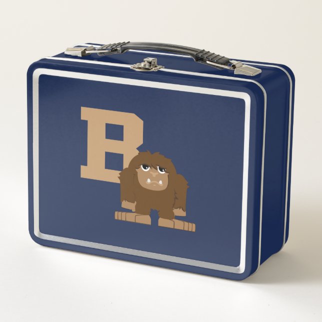 B ist für Bigfoot Metall Lunch Box (Vorderseite)