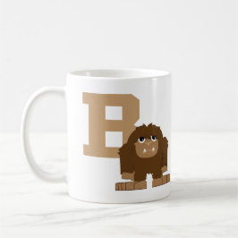 B ist für Bigfoot Tasse