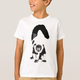 B ist für Black and White Ruff Lemur T-Shirt