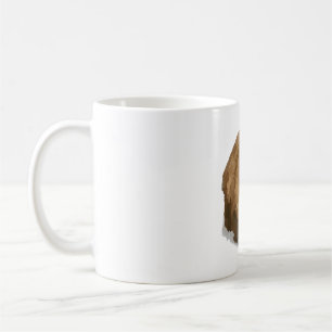 B ist für Black Howler Monkey Kaffeetasse