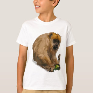 B ist für Black Howler Monkey T-Shirt