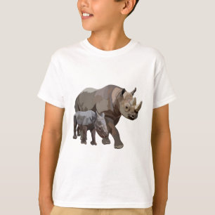 B ist für Black Rhino T-Shirt