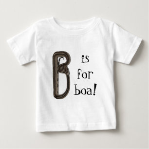 "B ist für Boa! " Baby T-shirt