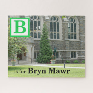 B ist für Bryn Mawr Great Hall Fotograf Puzzle