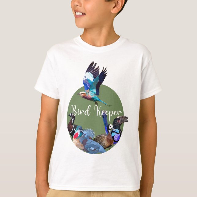 B ist für den Vogelhalter T-Shirt (Vorderseite)
