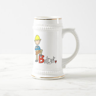 B ist für Erbauer Bierglas