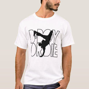 B-Junge oder die Silhouette T-Shirt