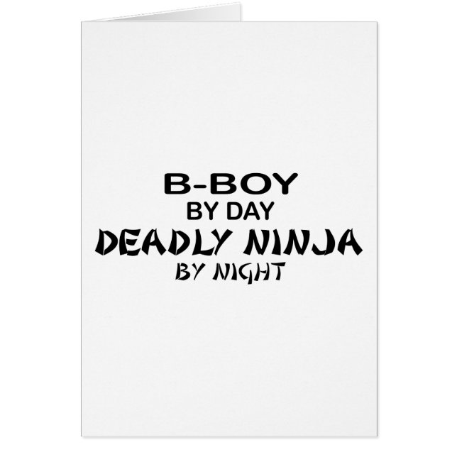 B-Junge tödliches Ninja bis zum Nacht (Vorne)