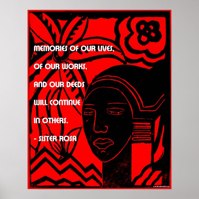 B;Kursnotizen fehlen — Schwester Rosa Poster (Vorne)