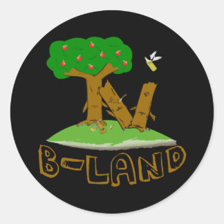 B-Land STICKAZ Runder Aufkleber