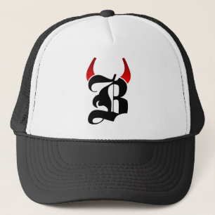 B-Logo-Kappe Truckerkappe